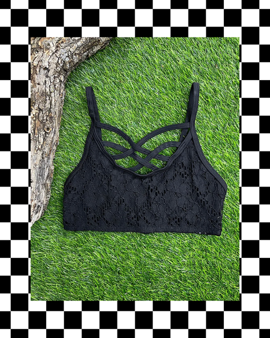 Criss-Cross Lace Bralette