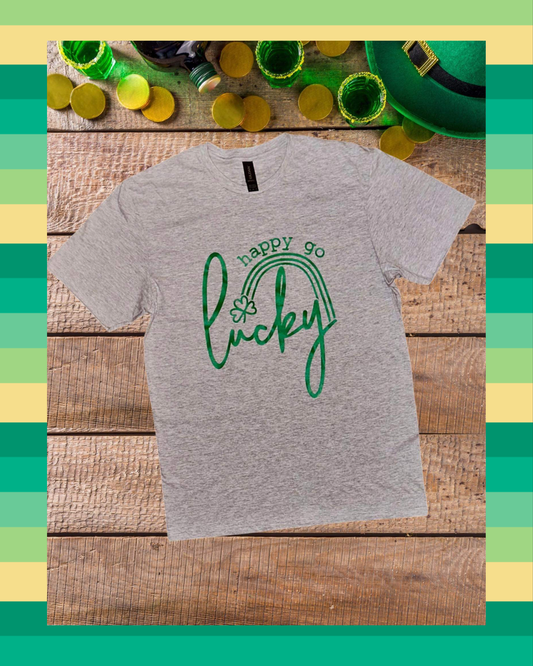 Happy Go Lucky Graphic Tee