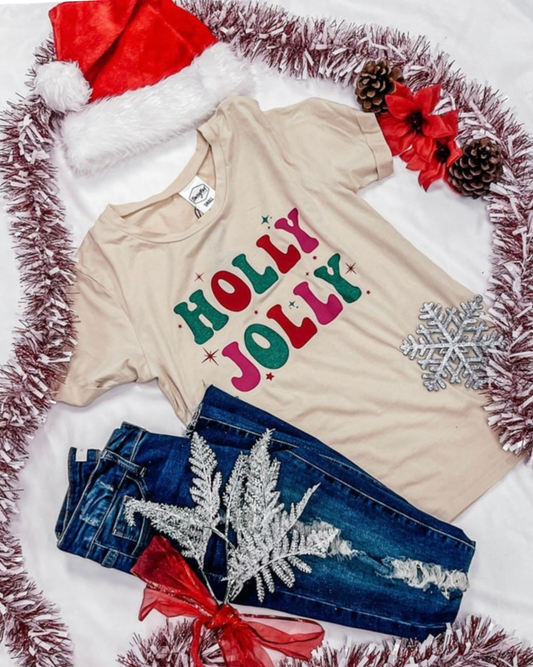 Women's Holly Jolly Graphic Tee