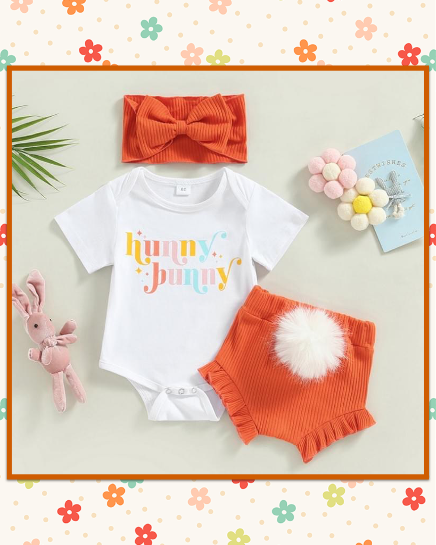 Hunny Bunny Cottontail Bummie Outfit