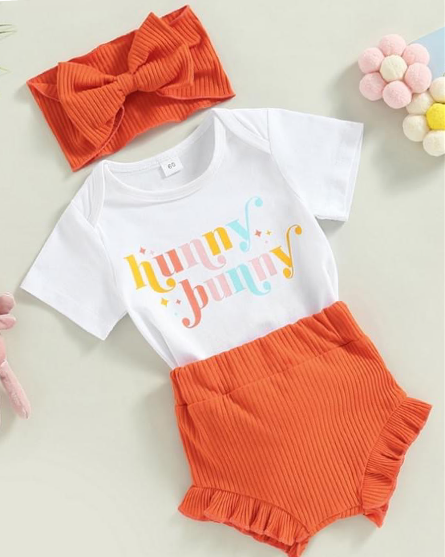 Hunny Bunny Cottontail Bummie Outfit