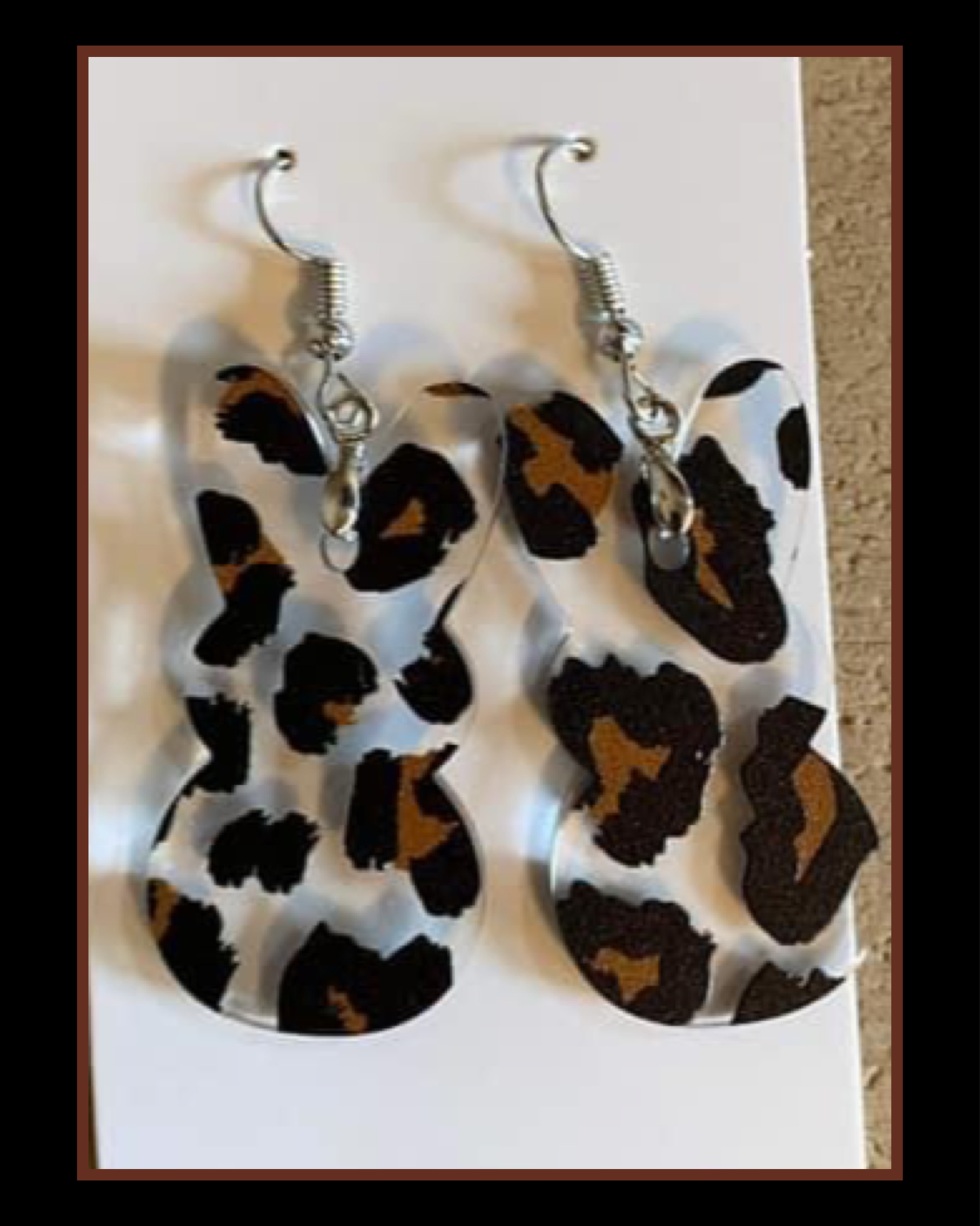 Leopard Bunny Earrings