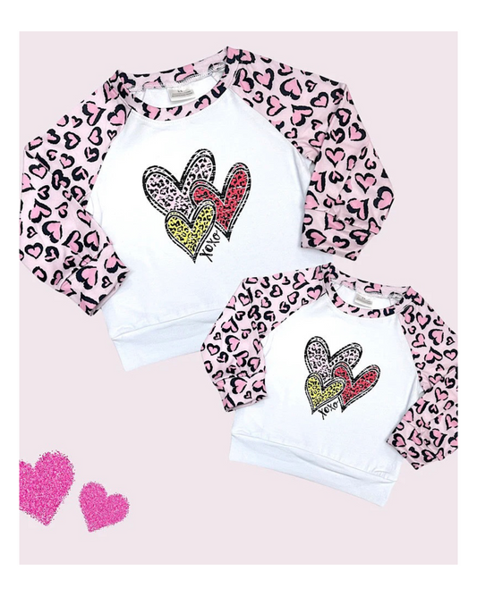 Lots-O-Hearts Crewneck