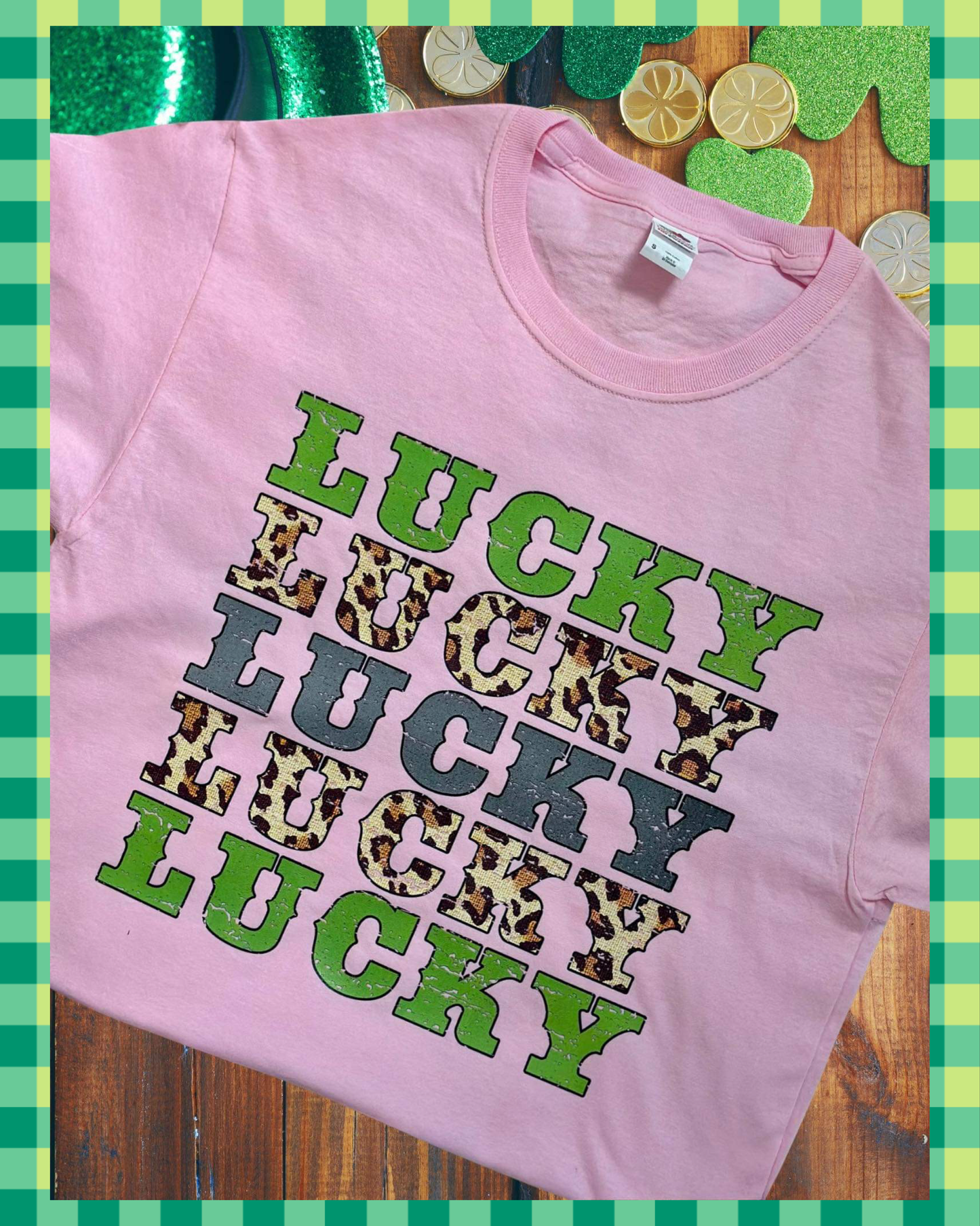 Lucky, Lucky, Lucky Graphic  Tee