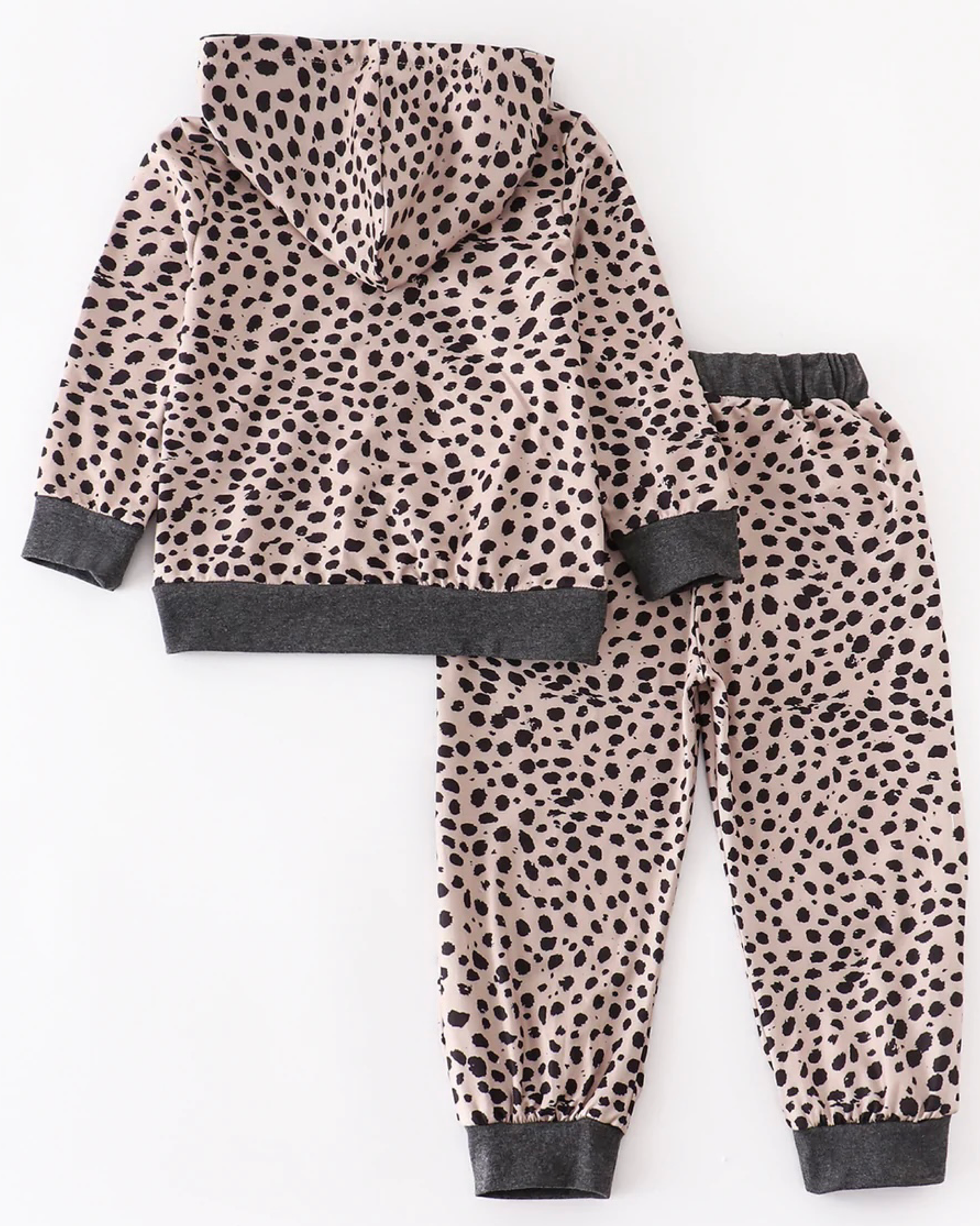 Leopard Print Hoodie Jogger Outfit