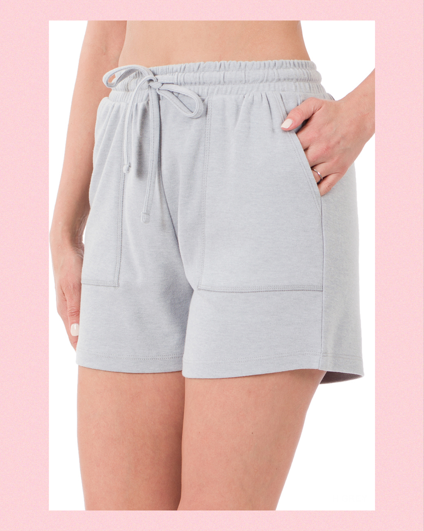 Zenana Drawstring Shorts